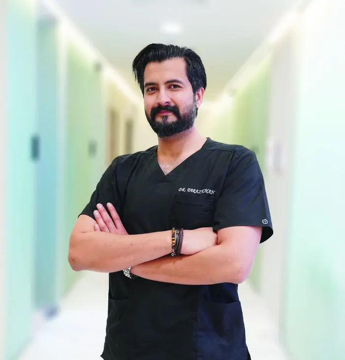 Dr Khan, lead physician at DrypSkin Clinic